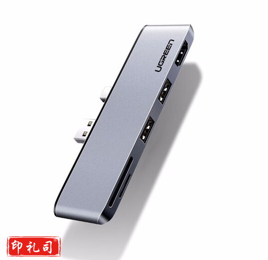 绿联CM273 surface pro7拓展坞4/5/6扩展坞hub多接口usb3.0分线转接头配件转换器专属款扩展坞 70338