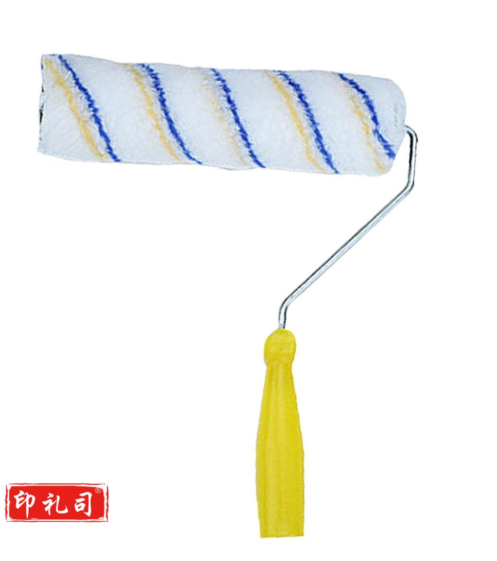 滚刷 涂料滚刷筒刷 普通中长毛滚筒刷 化纤油漆刷子 刷墙工具清洁涂刷工具