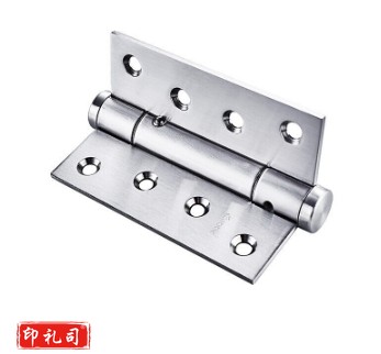 不锈钢隐形门合页自动关门房门弹簧合页木门家用五金配件 4寸单片