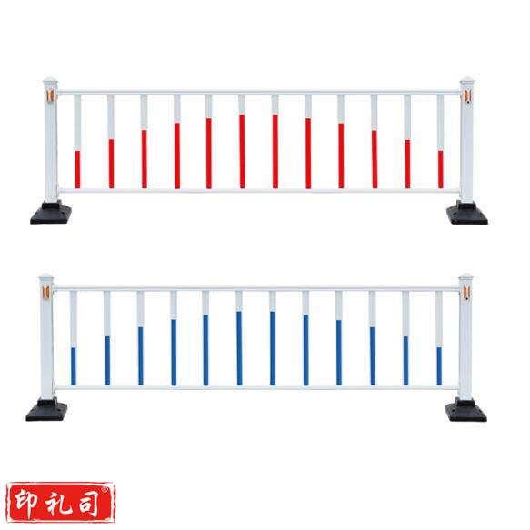 交通设施安全隔离护栏防撞栏杆城市马路防撞围挡  长度3米  立柱高度80cm