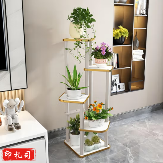 花架阳台置物架客厅简约多层室内花盆绿植架落地式花架子