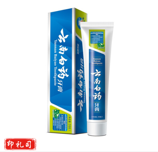 云南白Y 牙膏 210g (薄荷清爽型)