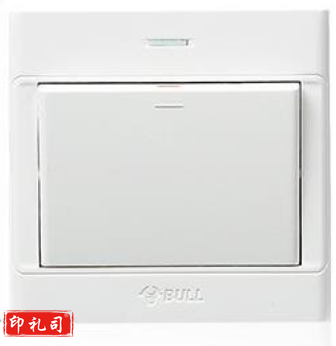 公牛墙壁开关插座面板一开单控G05K112Y