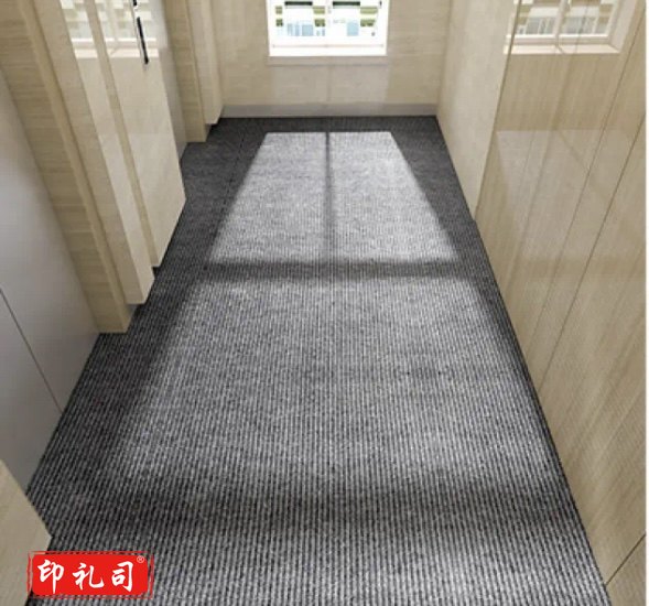 黑地毯入户门地垫防滑垫商务酒店迎宾垫大门口吸水脚垫子定制 尺寸：2m*1.5m