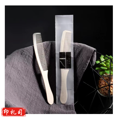酒店一次性用品秸秆梳子