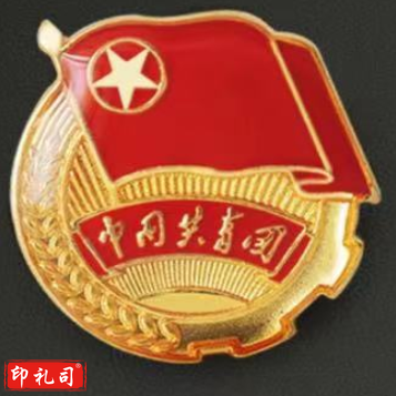 团徽徽章正版 加厚 标准型团徽 背面带 共青团中央监制字样(50个起售)