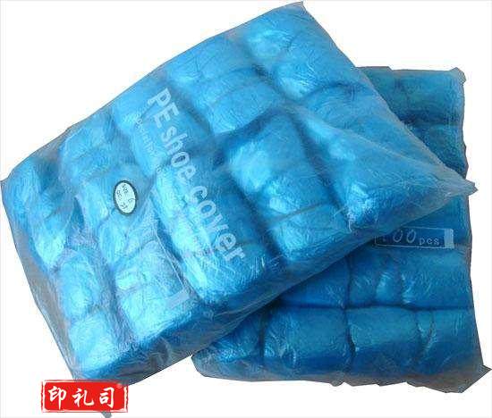 均码通用 塑料鞋套 一次性鞋套家用塑料鞋套 100/包