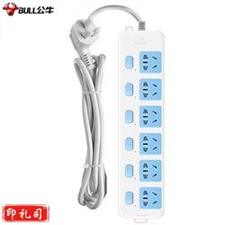 公牛(BULL) GN-317 独立开关6口3米 转换器 插座