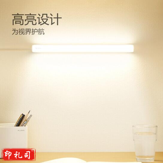 公牛(BULL)酷毙灯LED usb插电开关护眼磁吸灯管灯条长条灯夜灯挂灯 8W/40cm/调光调色 线长1.5m