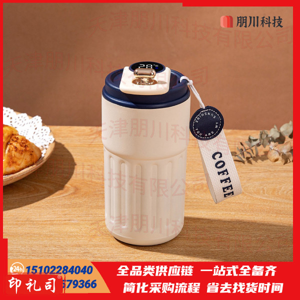 智能温显保温杯双层保温水杯便携随行杯(10个起售)