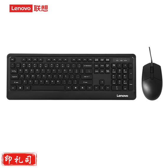 联想(lenovo)KM102 有线键鼠套装 