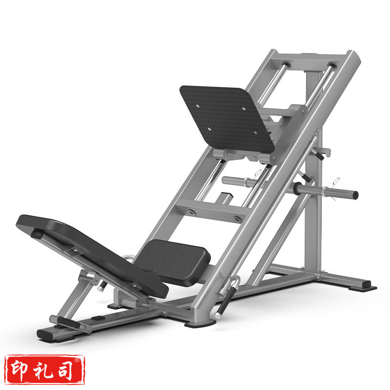 捷瑞特 J-21031B 45度倒蹬斜蹲训练器 2107x739x1395mm 深灰色