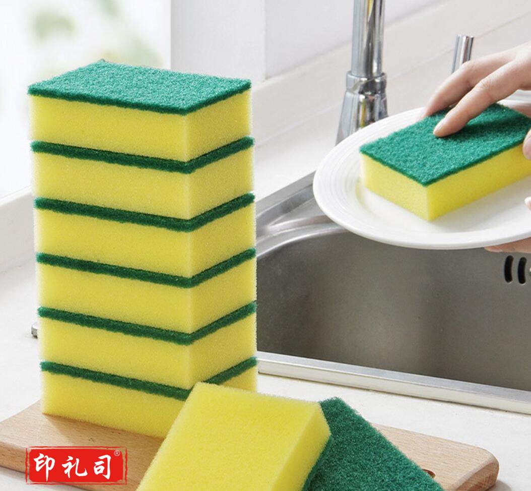 巨联(JULIAN) 海绵百洁布 洗碗棉 10片装 JDXC202302110713410