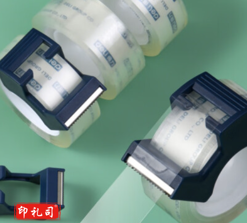 得力30123窄胶带12mm*25Y*38um(高透) (1卷/卡)