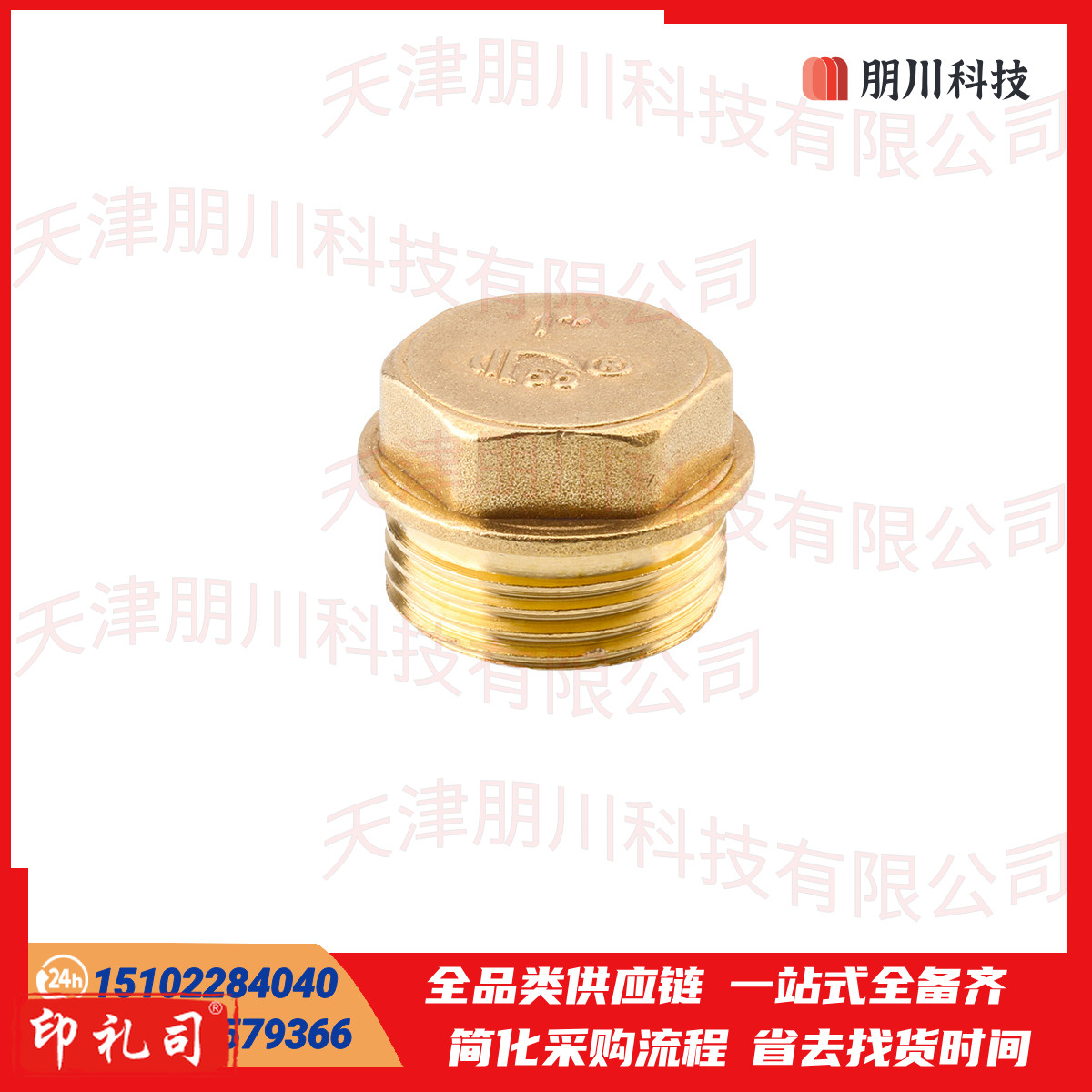 全铜水管堵头丝堵管帽(10个起售)