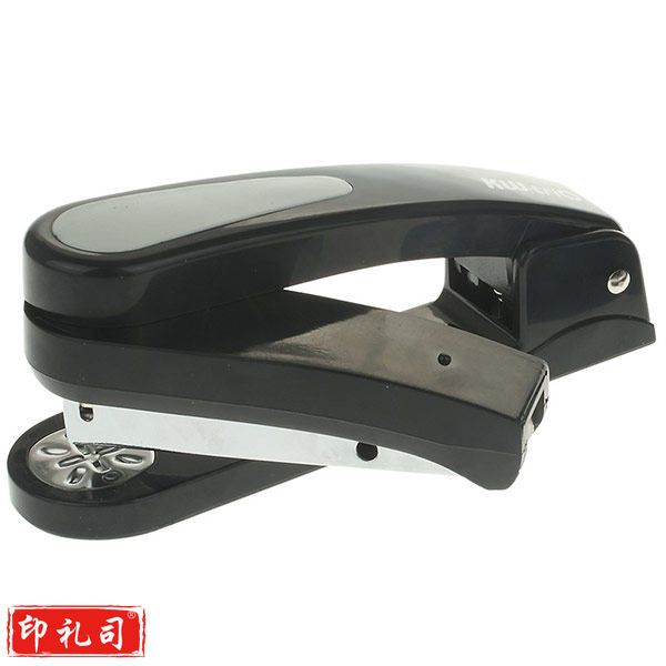 可得优(KW-triO)5360R 全方位360度可旋转订书机 办公学生骑马钉 中缝订书器 办公用品可订25页 黑色