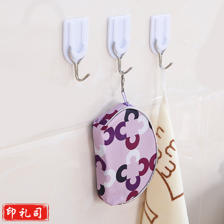 强力免钉无痕魔力贴粘钩3个/组  