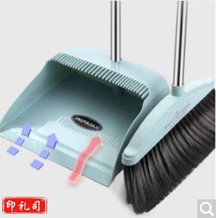 扫把簸箕套装 魔术扫地笤帚2件套 (扫把+簸箕) 颜色随机混装 其他厨房用具