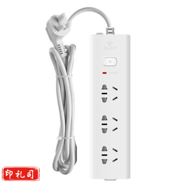 公 牛(BULL)GN-H1030插座双重防雷接线板三孔板拖线板/1.8米
