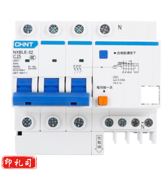 正泰(CHNT)小型漏电保护断路器 NXBLE-32-3P+N-C25