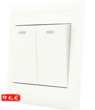 86GC-01 双开单控开关插座面板