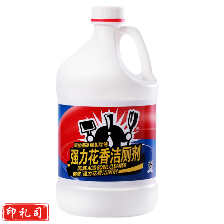 都洁洁厕剂 大桶装 洁厕灵马桶清洁液 3.7公斤/桶 花香厕所清洁剂 4桶/箱 单桶价