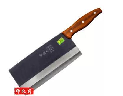 金立人 菜刀 桑刀 木柄 不锈钢桑刀 单刀不锈钢厨师专用切片刀