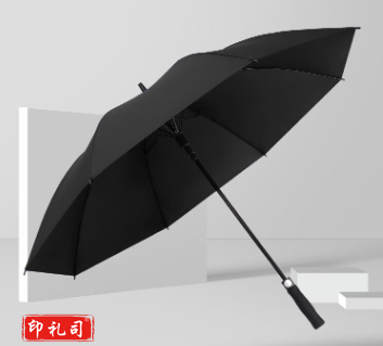 雨伞长柄伞晴雨伞直杆 黑色