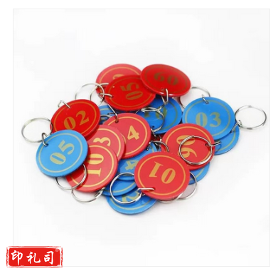 巨联钥匙手牌(数字1-100，红蓝下单备注)