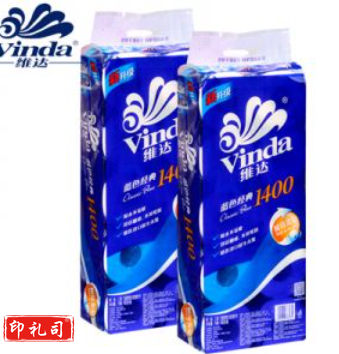 vinda维达四层加厚小卷卫生纸140克有芯家用卷纸无香卫生纸厕纸V4069超市同款 2提4069小卷纸(20卷)
