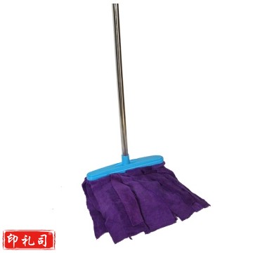 不锈钢杆 餐厅酒店宽头平头吸水毛巾拖把拖布尘推