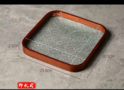 四角玻璃托盘