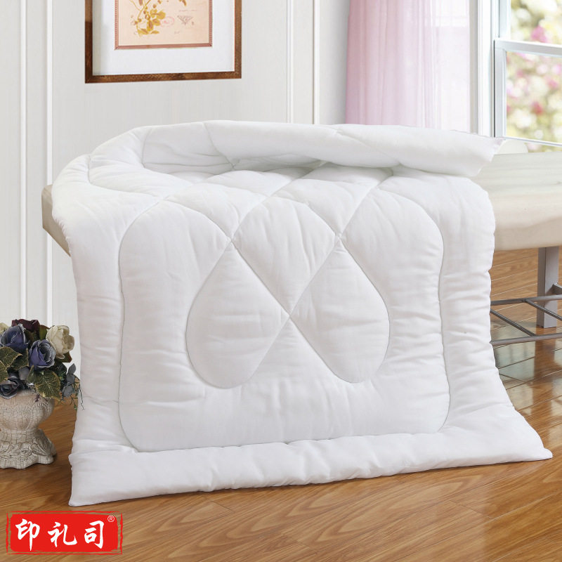 酒店宾馆公寓专用被芯 羽丝绒超柔被芯 1.2米床白色被子