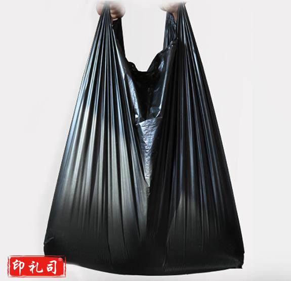 垃圾袋 50*60cm有耳 一次性塑料袋小号商用物业背心式垃圾袋大包装