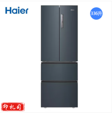 海尔336L法式多门家用电冰箱风冷无霜一级变频保鲜节能小型