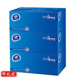 维达 Vinda V2260 抽取式面巾纸 超韧3层100抽盒装*3盒(中规格)1提