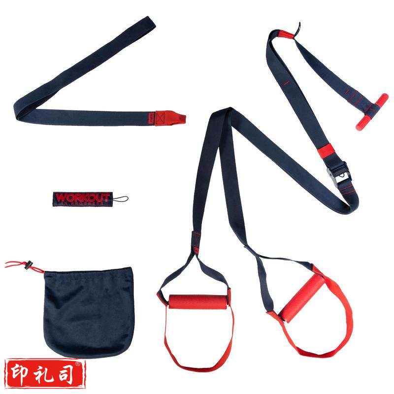 迪卡侬悬挂式训练带多功能拉力绳正品家用健身阻力带力量训练