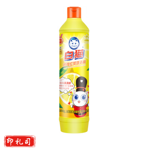 白猫 柠檬红茶洗洁精 500g /瓶 TJHX09281757496226