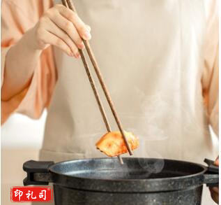 加长筷子油炸家用鸡翅木快长筷子套装42cm 2双装