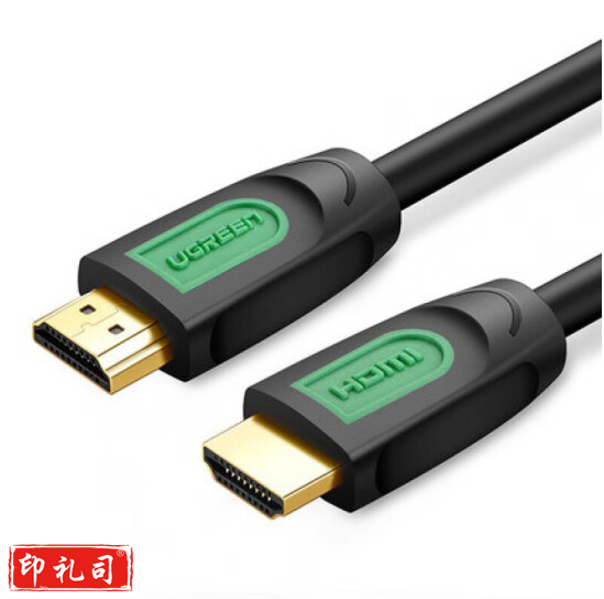 绿联 HD101 HDMI高清线 2.0版笔记本连接线 HD101 绿头圆线 15米 40468 TJHX05171352288274