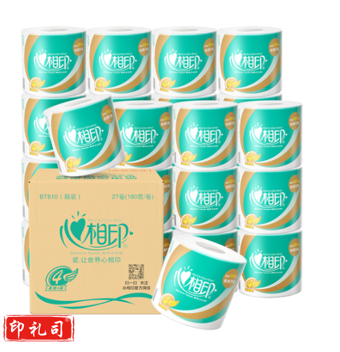 心相印 卷纸180克 特柔3层 10卷/提 TJHX0710110826388