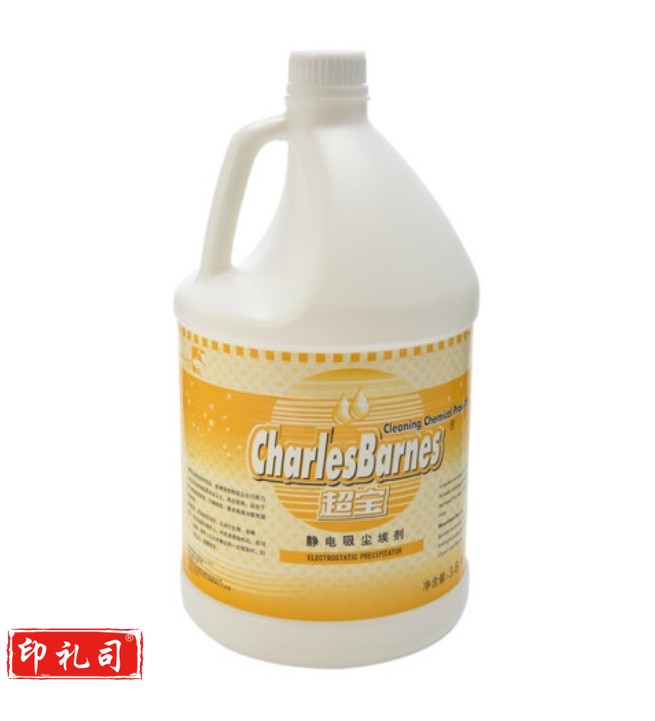 超宝 超宝静电吸尘埃剂尘推地拖油静电水除尘剂牵尘液3.8L地板清洁剂  TJHX04071631403720