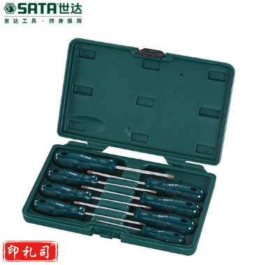 世达(SATA)09305 8件A系列花形螺丝批组套 TJHX1016175546562