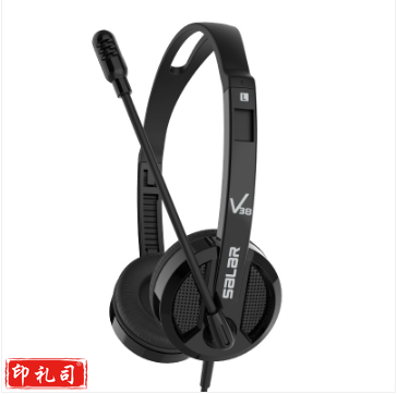 声籁(SaLaR)V38耳机学生头戴式带麦克风 12131522399539