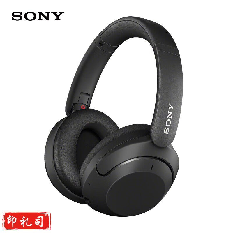 索尼（SONY）WH-XB910N 降噪耳机 无线重低音 头戴式 50小时长久续航 蓝牙5.2 黑色