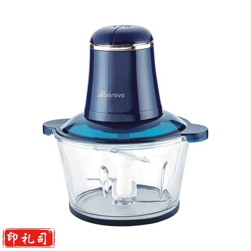 艾贝丽艾贝丽多功能绞肉机 ABL-JR95 多功能小型电动不锈钢绞肉馅碎肉机绞肉机料理机大容量玻璃蓝色