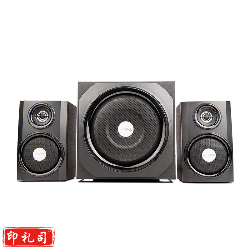 麦博（Microlab） TMN-1U蓝牙版 支持SD卡 U盘 2.1多媒体蓝牙音箱 电脑音响 低音炮 音响 黑色