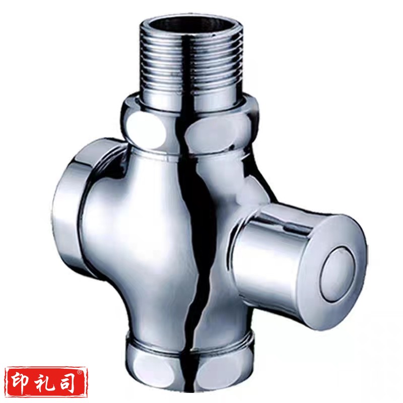 全铜延时冲水阀 特大体 手按式