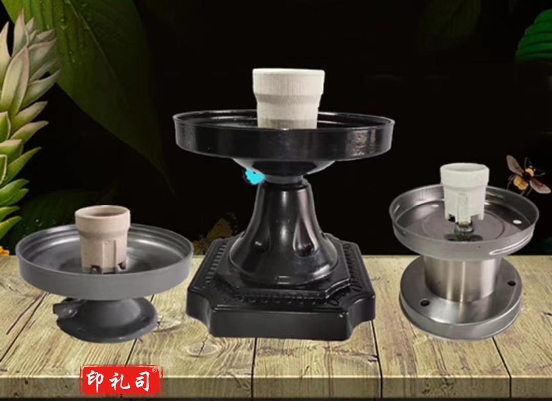 户外庭院灯灯座圆球灯座