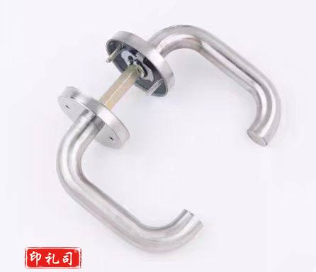 不锈钢圆管门把手 消防门把手拉手防火锁把手